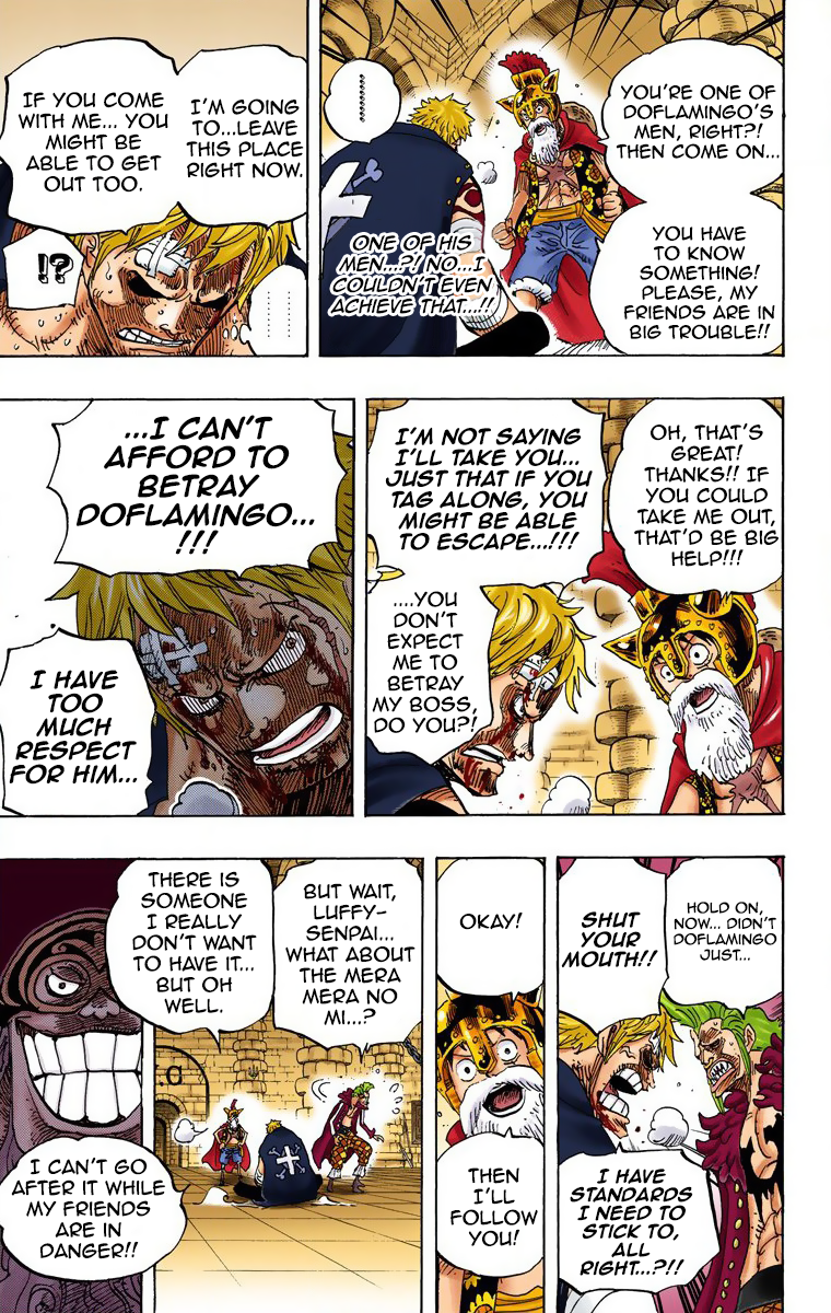 One Piece - Digital Colored Comics Chapter 731 14